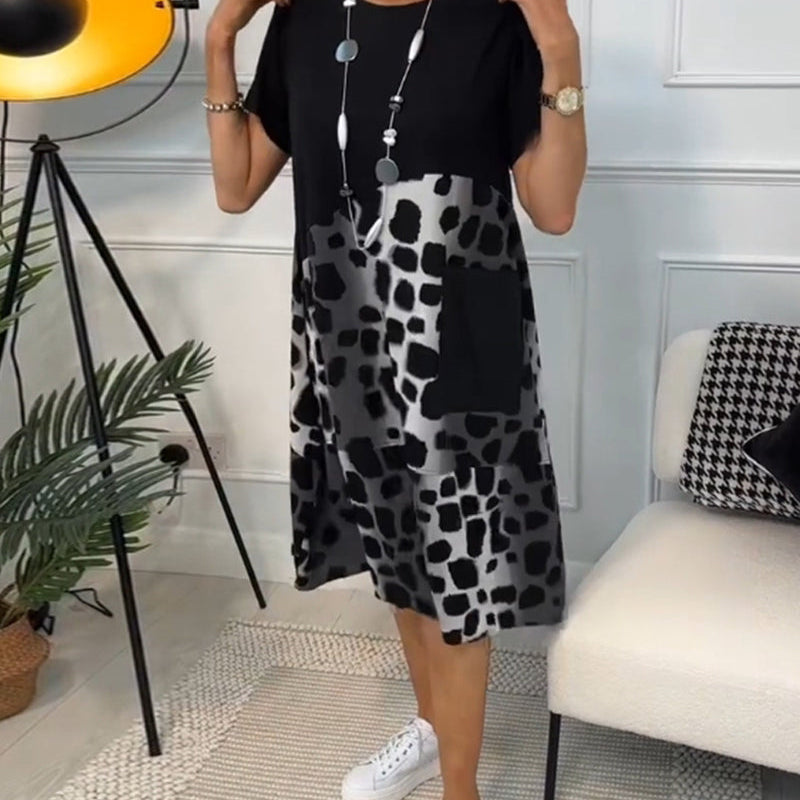Sherlene - Leopard Print Dress