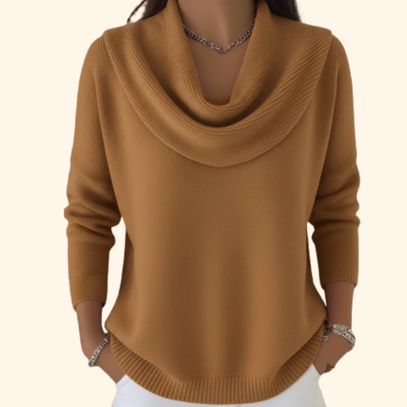 Rosie | sweater with a collar