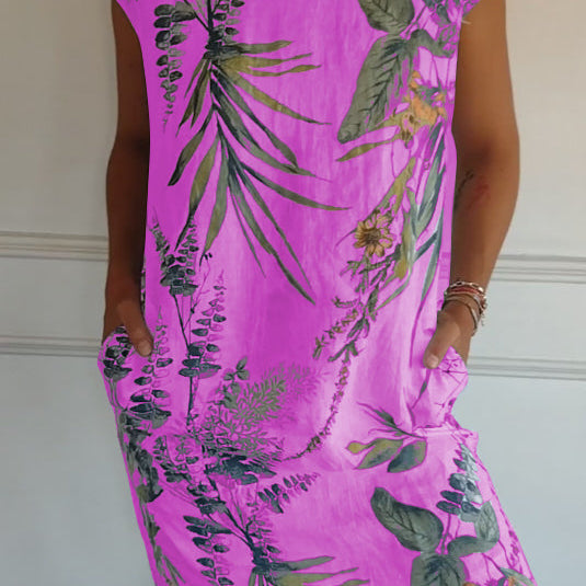 Ysella - Casual Printed Dress