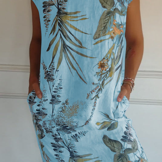 Ysella - Casual Printed Dress