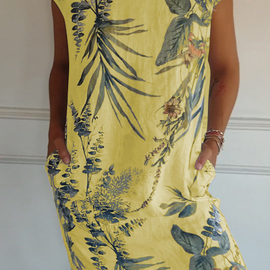 Ysella - Casual Printed Dress
