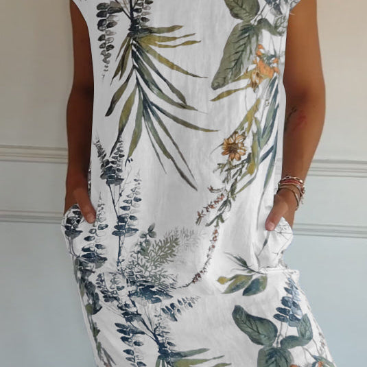 Ysella - Casual Printed Dress
