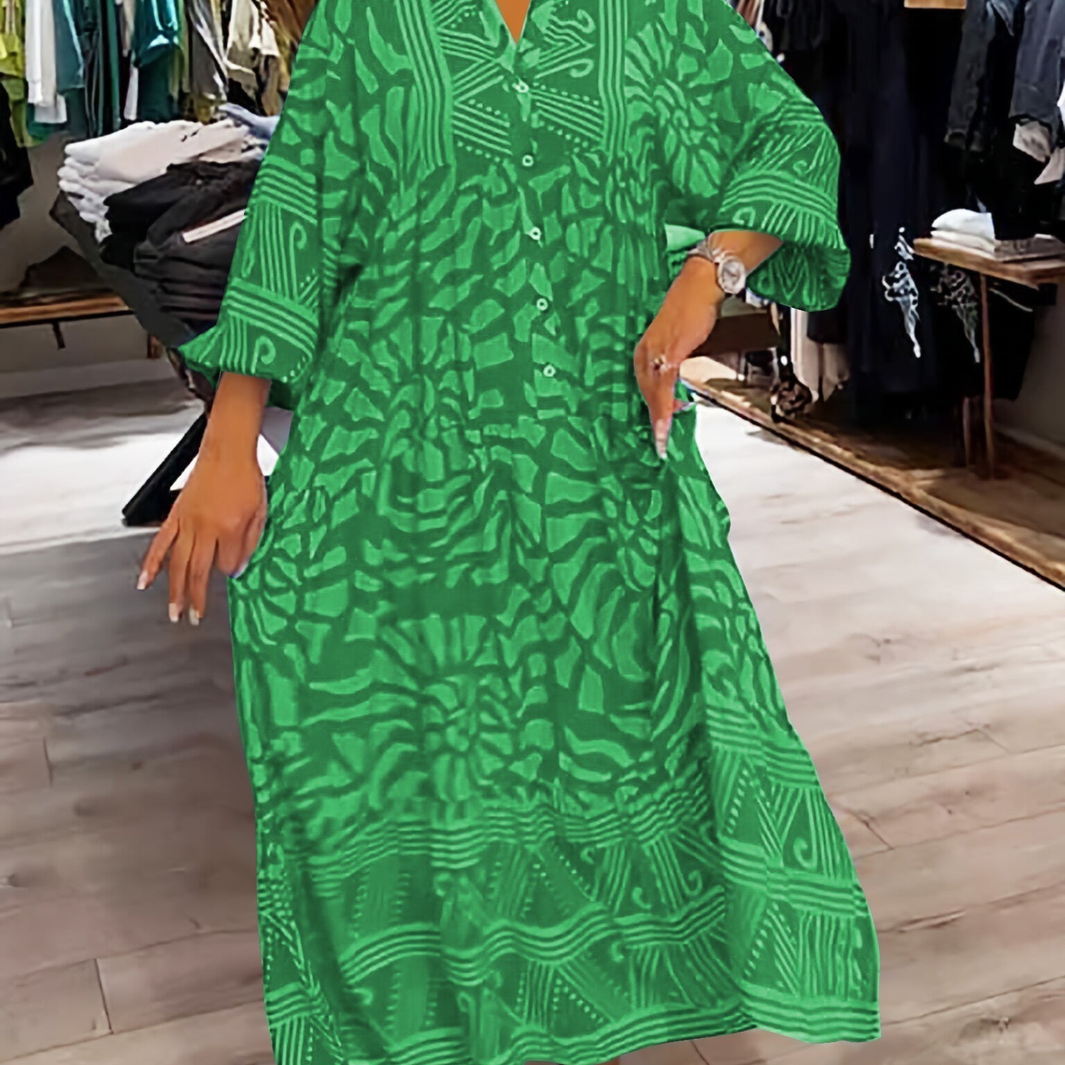 Carmilla - Vibrant Printed Dress