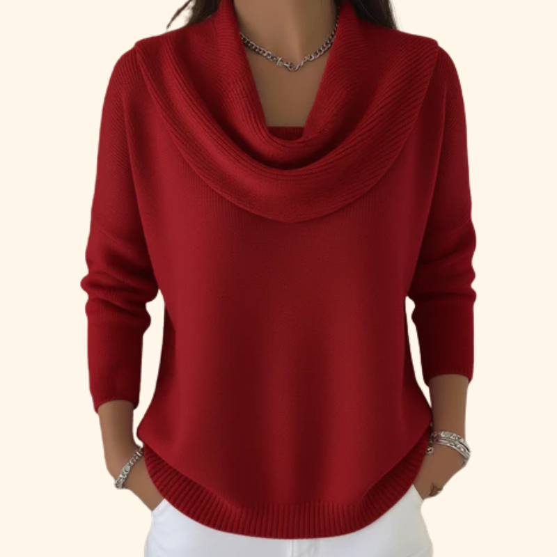 Rosie | sweater with a collar