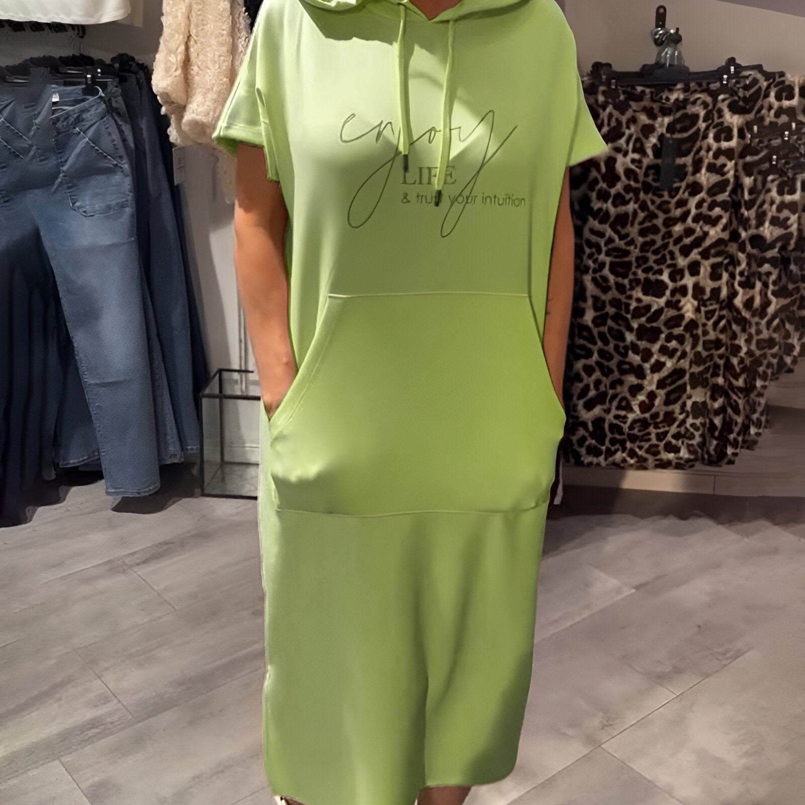 Bridget - Casual Hoodie Dress