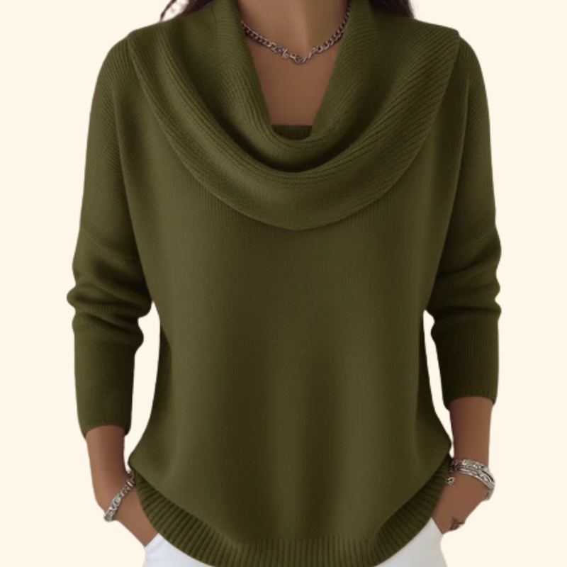 Rosie | sweater with a collar