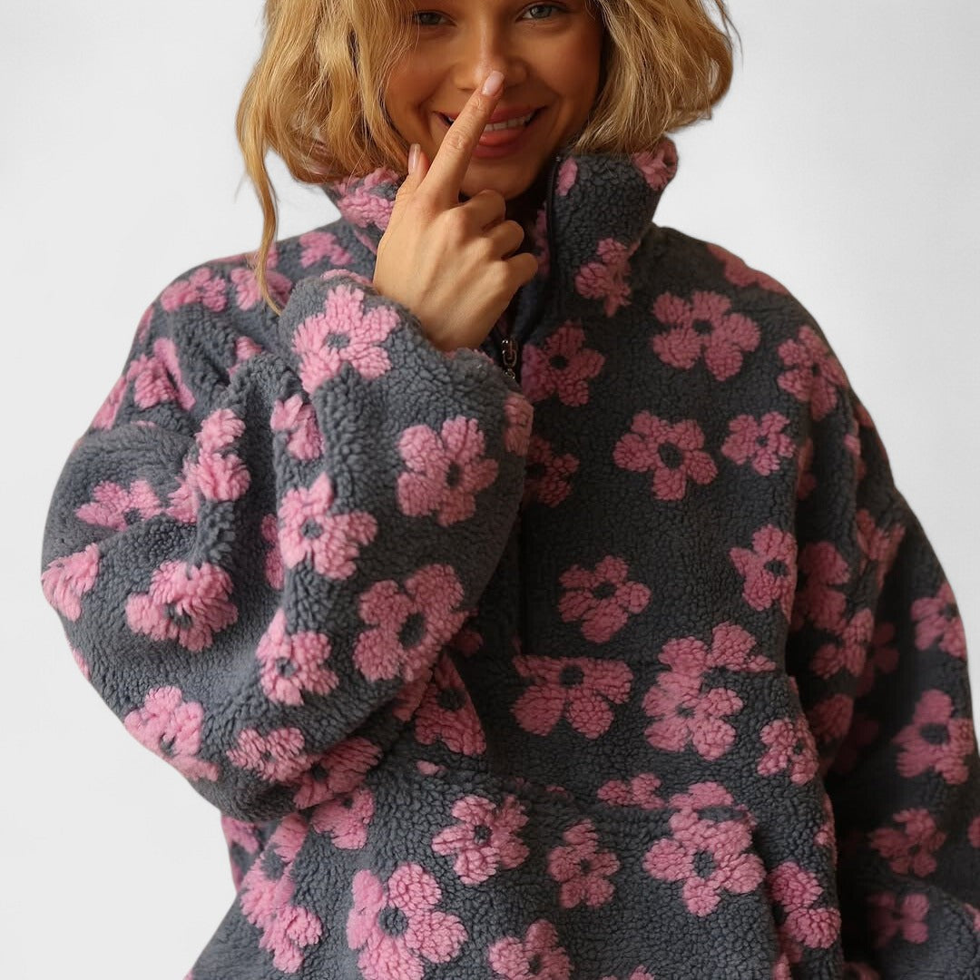 Rosie | Polar fleece Flowering