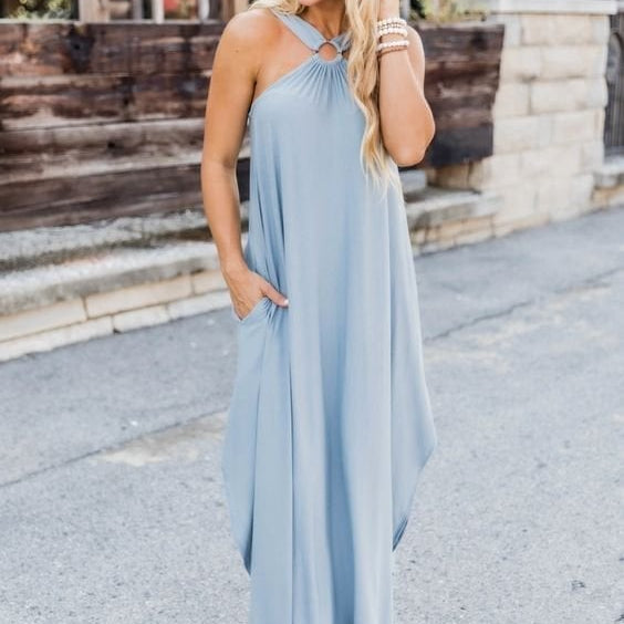 Jezrah - Halter Breeze Dress
