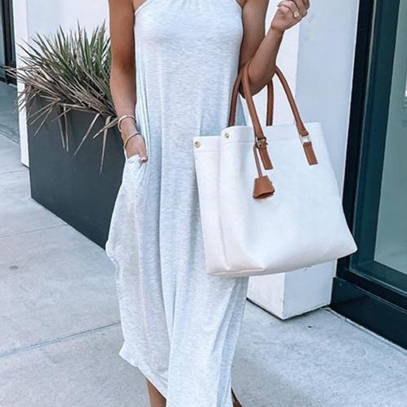 Jezrah - Halter Breeze Dress