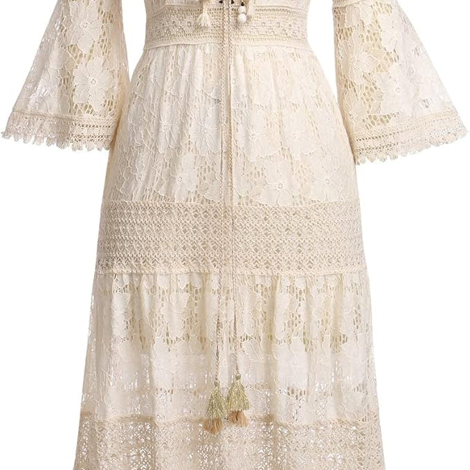 Amary - Boho Lace Dress