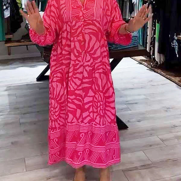 Carmilla - Vibrant Printed Dress