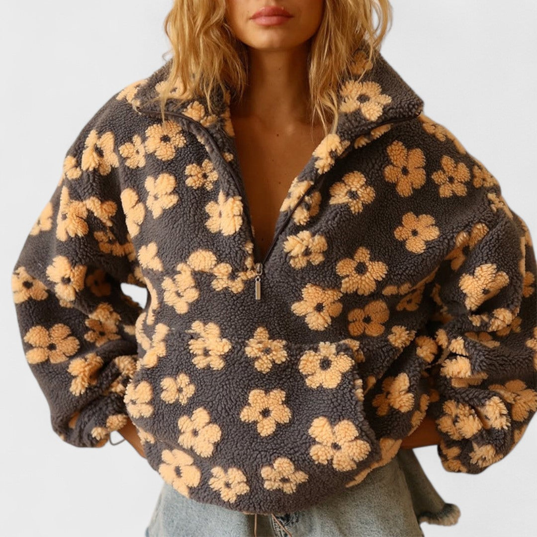 Rosie | Polar fleece Flowering