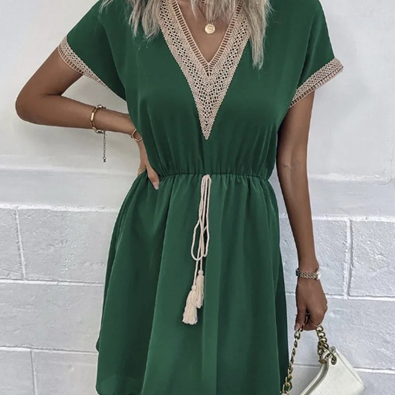 Sabrina - Stylish Bohemian Dress