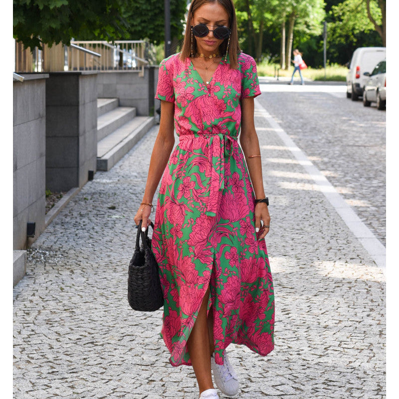Leanne - Elegant Tummy Covering Dress