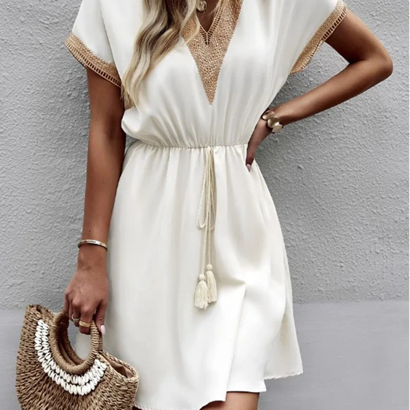 Sabrina - Stylish Bohemian Dress