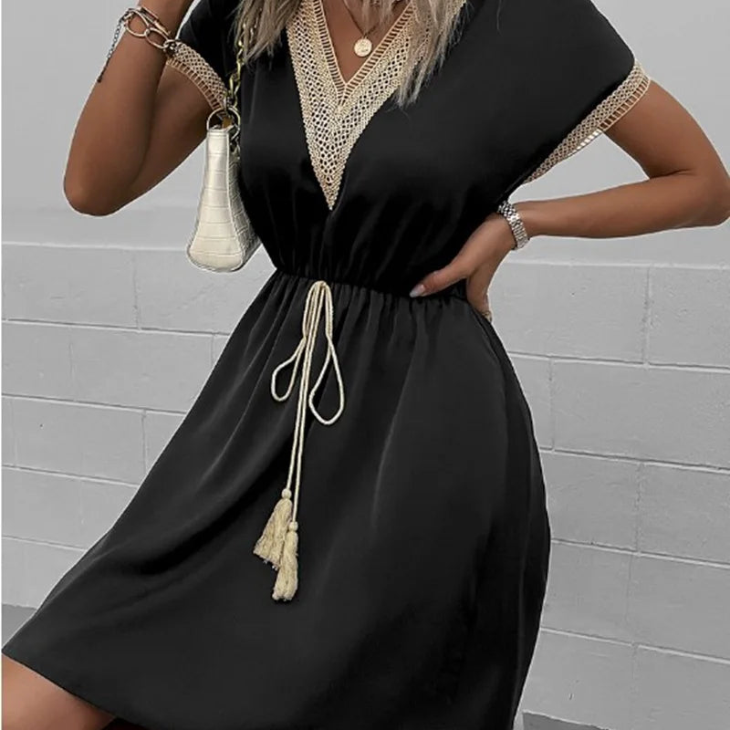 Sabrina - Stylish Bohemian Dress