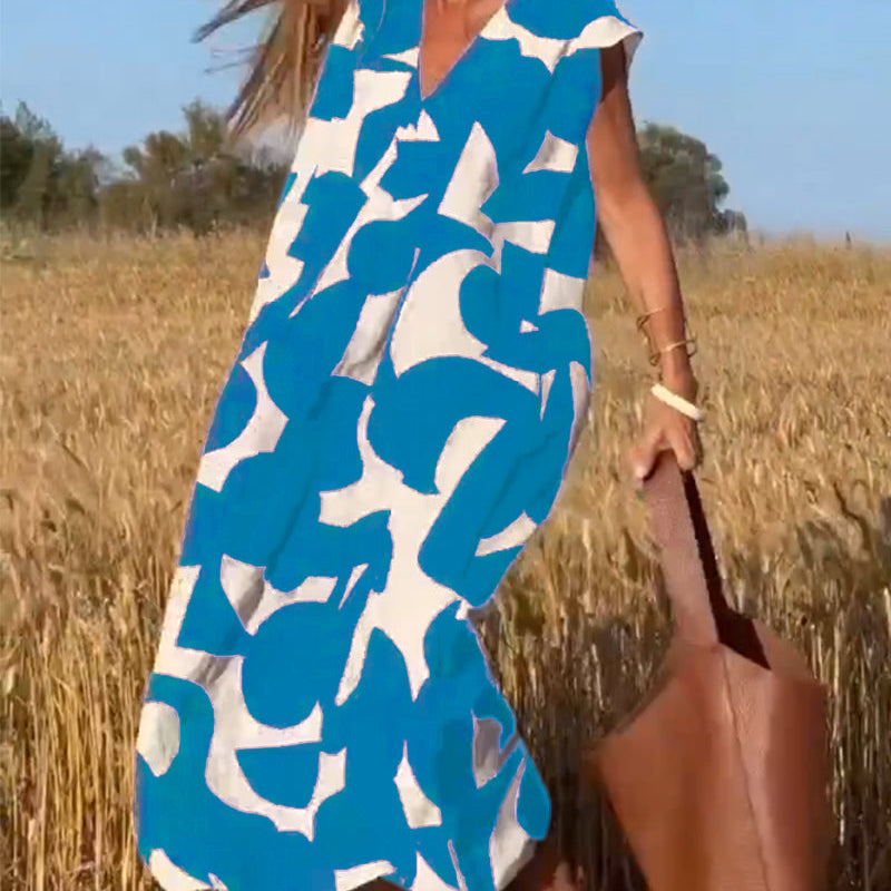 Kendall - Relaxed Abstract Dress