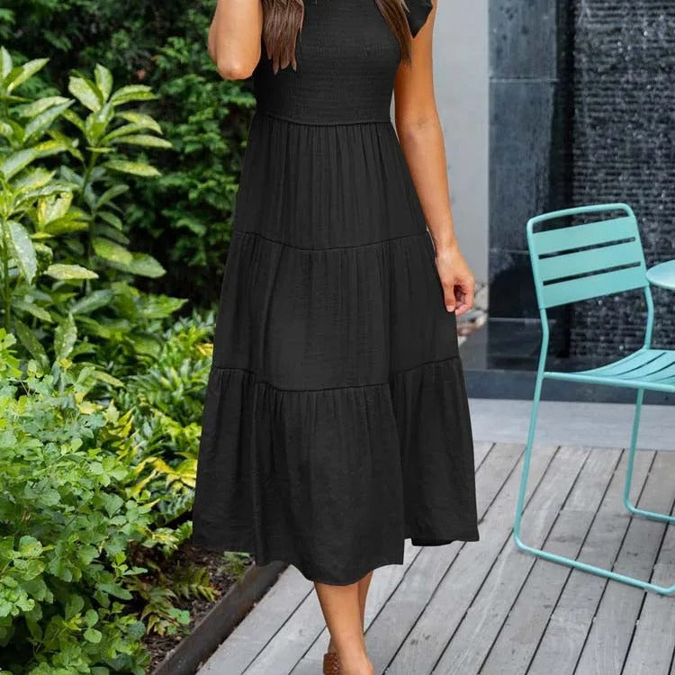 Marlene - Elegant Dress with Tummy Coverage