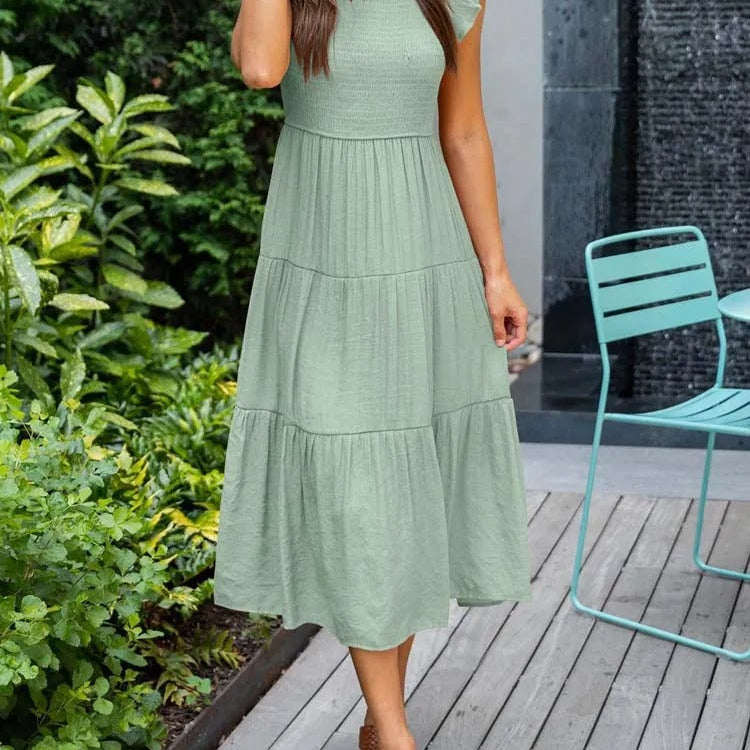 Marlene - Elegant Dress with Tummy Coverage