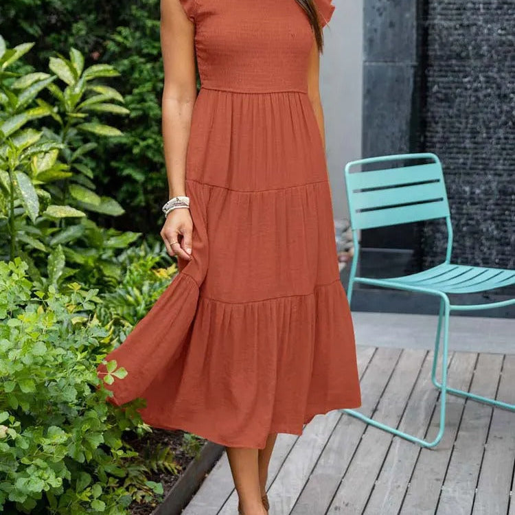 Marlene - Elegant Dress with Tummy Coverage