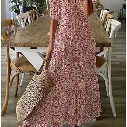 Michaela - Boho Tummy Coverage Dress