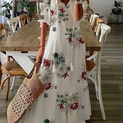 Michaela - Boho Tummy Coverage Dress